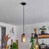 Amignon Hanger Zwart, 1-licht