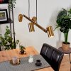 Zuoz Hanglamp Oud messing, 4-lichts