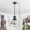 Aurouze Hanger Zwart, 1-licht