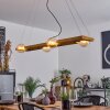 Santorum Hanglamp Oud zilver, Natuurlijke kleuren, 4-lichts