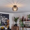 Oravi Plafondlamp Zwart, 1-licht