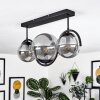 Orieux Plafondlamp Zwart, 3-lichts