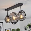 Orieux Plafondlamp Zwart, 3-lichts