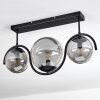 Orieux Plafondlamp Zwart, 3-lichts