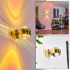 Sapri Muurlamp Goud, 1-licht