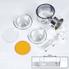 Sapri Muurlamp Chroom, 1-licht