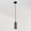 Vaurois Hanger Messing, Zwart, 1-licht