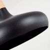 Mansle Hanger Natuurlijke kleuren, Zwart, 1-licht