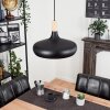 Mansle Hanger Natuurlijke kleuren, Zwart, 1-licht