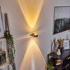 Sapri Muurlamp Nikkel mat, 1-licht