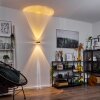 Sapri Muurlamp Nikkel mat, 1-licht