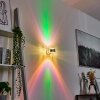 Sapri Muurlamp Zilver, 1-licht