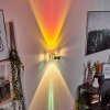 Sapri Muurlamp Zilver, 1-licht