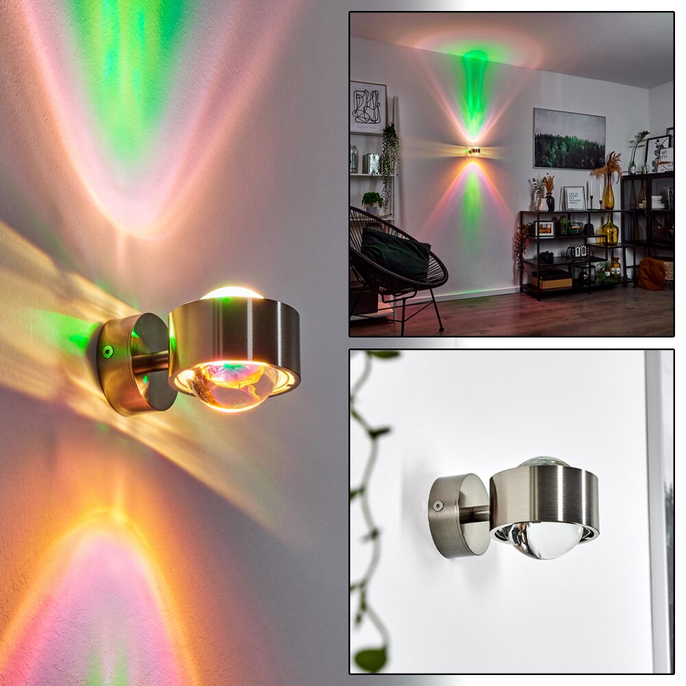 Sapri Muurlamp Nikkel mat, 1-licht main product photo
