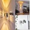 Sapri Muurlamp Chroom, 1-licht