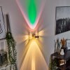 Sapri Muurlamp Nikkel mat, 1-licht