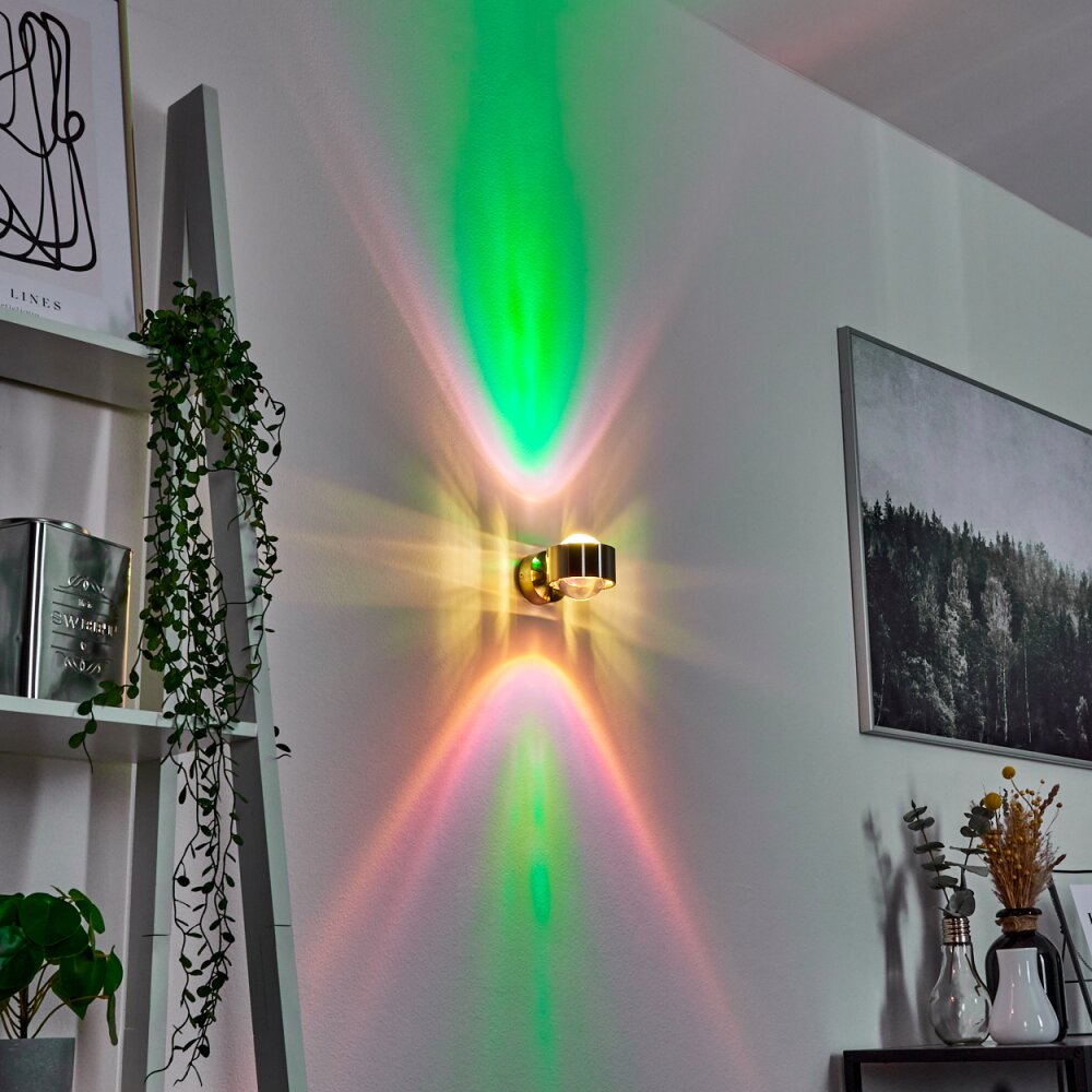 Sapri Muurlamp Nikkel mat, 1-licht
