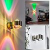 Sapri Muurlamp Nikkel mat, 1-licht