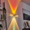 Sapri Muurlamp Nikkel mat, 1-licht
