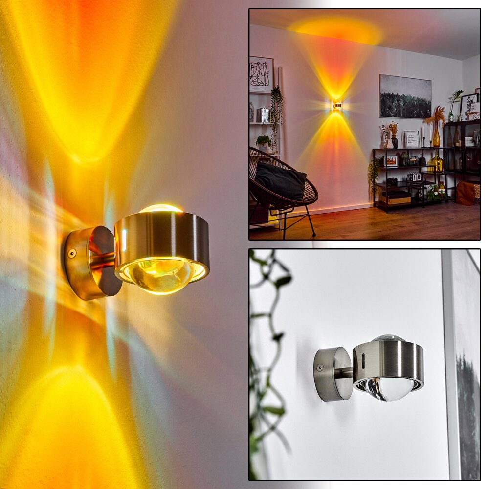Sapri Muurlamp Nikkel mat, 1-licht main product photo