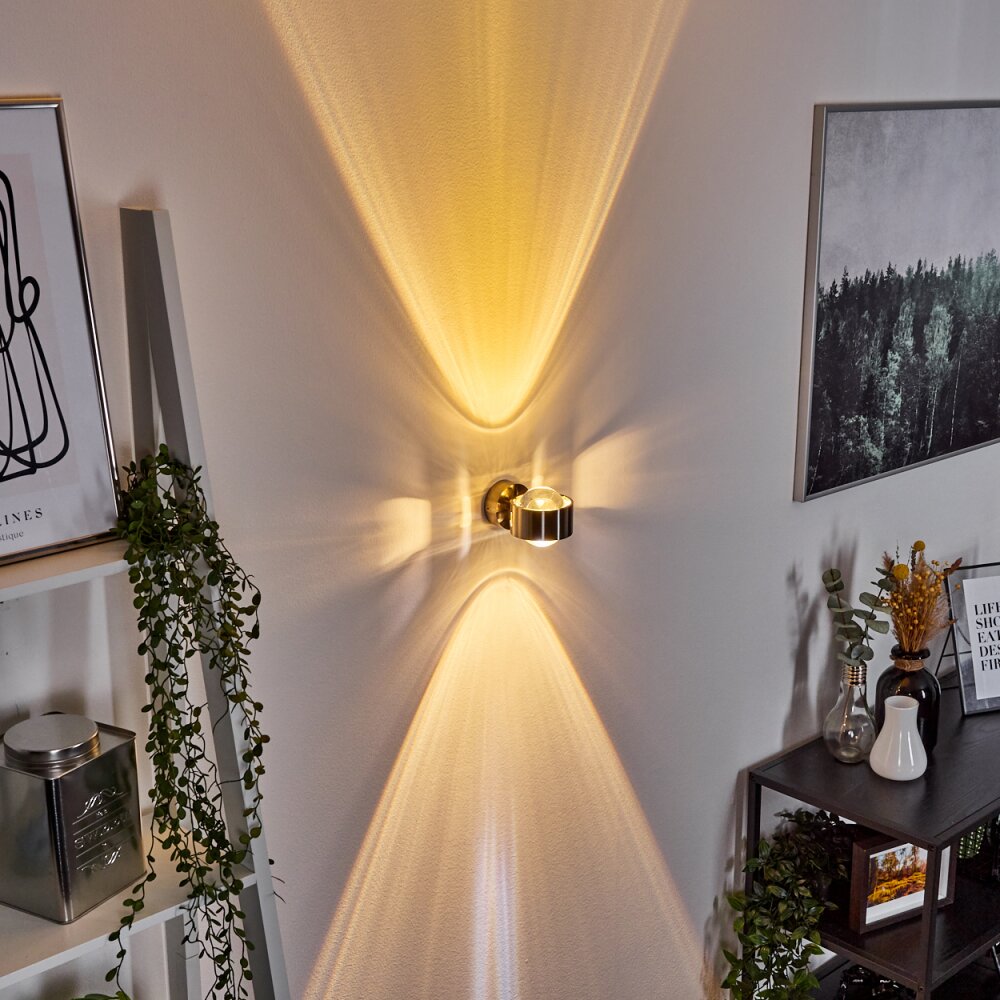 Sapri Muurlamp Nikkel mat, 1-licht