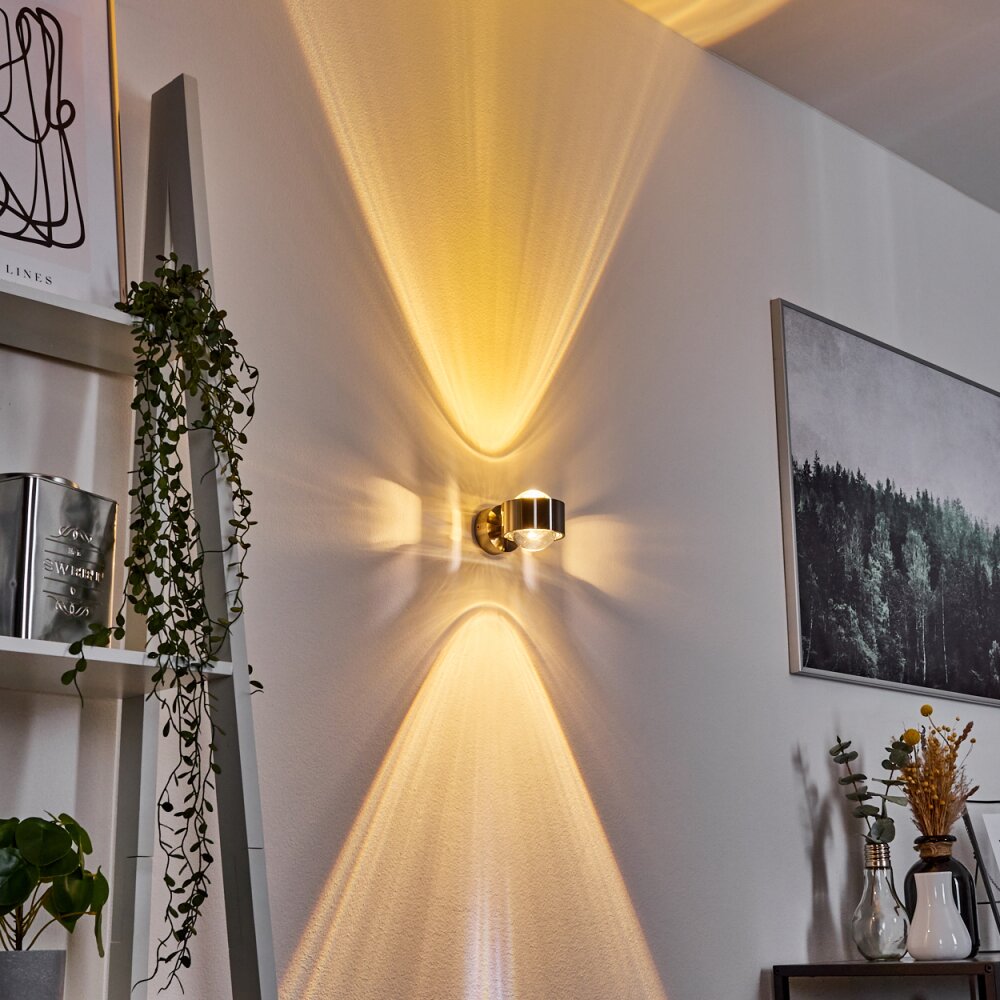 Sapri Muurlamp Nikkel mat, 1-licht