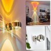 Sapri Muurlamp Nikkel mat, 1-licht