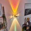 Sapri Muurlamp Nikkel mat, 1-licht