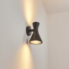 Verberie Buiten muurverlichting Zwart, 2-lichts