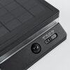 Lonquimai Solarlamp LED Zwart, 1-licht, Bewegingsmelder