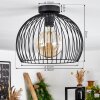 Mossay Plafondlamp Zwart, 1-licht