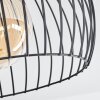 Mossay Plafondlamp Zwart, 1-licht