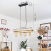 Noulens Hanglamp Natuurlijke kleuren, 4-lichts