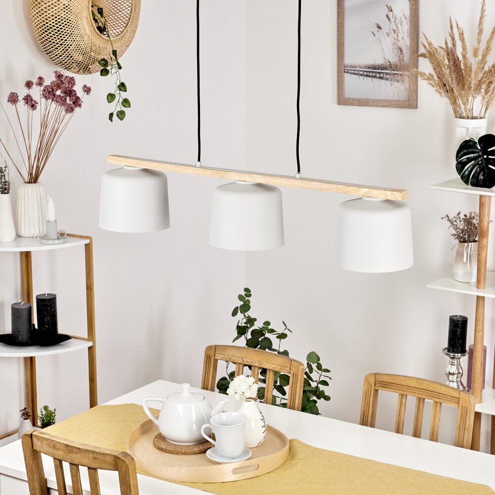 Combarbala Hanglamp Grijs, Natuurlijke kleuren, 3-lichts