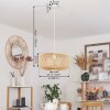 Acapulco Hanger Wit, 1-licht