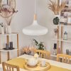 Mansle Hanger Natuurlijke kleuren, Wit, 1-licht