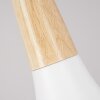 Mansle Hanger Natuurlijke kleuren, Wit, 1-licht
