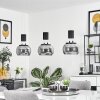 Izenave Hanglamp LED Zwart, 3-lichts