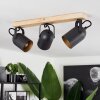 Vergoignan Plafondlamp Bruin, Zwart, 3-lichts