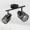 Roto Plafondlamp Zwart, 2-lichts