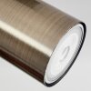 Javel Plafondlamp Oud messing, Zwart, 5-lichts
