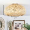 Bauro Plafondlamp Natuurlijke kleuren, 2-lichts