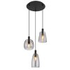 Globo GARRI Hanger Zwart, 3-lichts