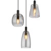 Globo GARRI Hanger Zwart, 3-lichts