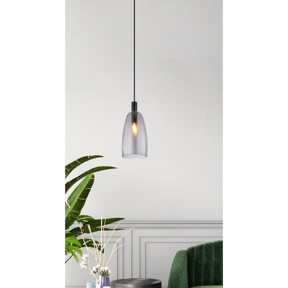 Globo GARRI Hanger Zwart, 1-licht main product photo