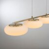 Paul Neuhaus Q-ETIENNE Hanglamp LED Messing, 4-lichts, Afstandsbediening