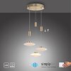 Paul Neuhaus LAUTADA Hanglamp LED Messing, 3-lichts