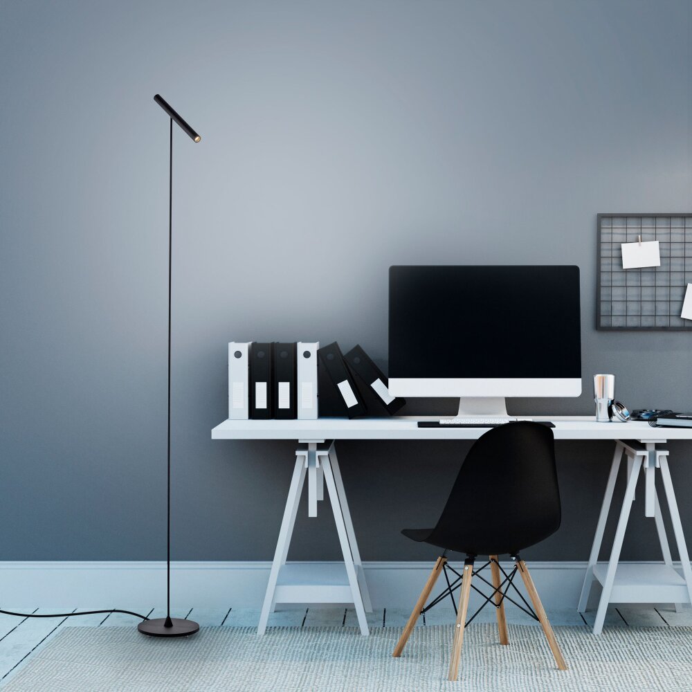 Paul Neuhaus PURE-TUTUA Staande lamp LED Zwart, 1-licht main product photo