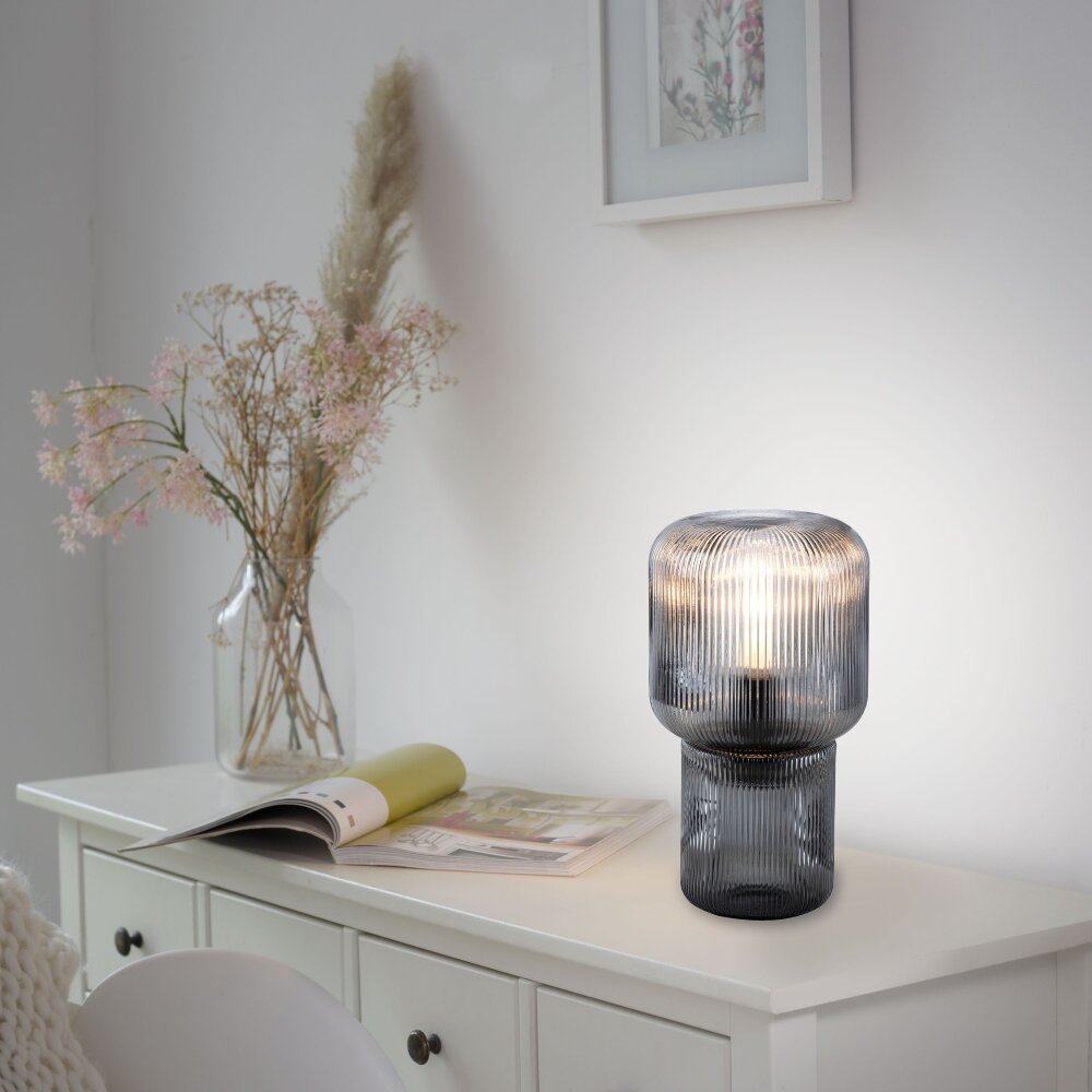 Paul Neuhaus MASHI Tafellamp Rookkleurig, 1-licht main product photo