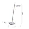 Paul Neuhaus PURE-MIRA Tafellamp LED Aluminium, 1-licht, Afstandsbediening